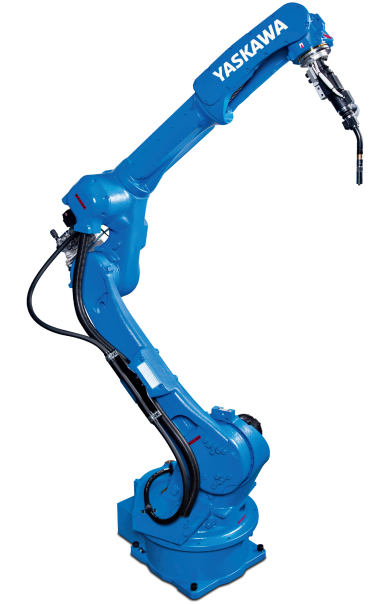 Roboterarm YASKAWA AR2010 mit 6 Achsen für den Roboterarm, der 12kg Industrieroboter des Armes der Nutzlast 2010mm schweißt