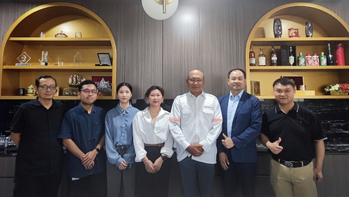 Aktueller Firmenfall über Indonesien Kundenbesuch