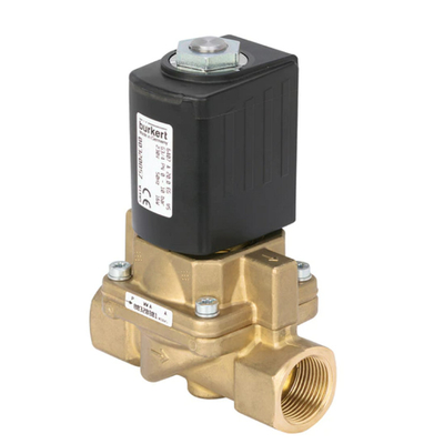 Servo des Burket-Magnetventil-6407 unterstützte 2/2 Weisen-Kolbenschieber