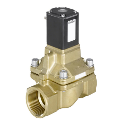 Servo Burket 5404 unterstützte Kolbenschieber 2/2-way