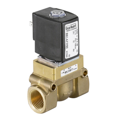 Servo Burket 5404 unterstützte Kolbenschieber 2/2-way