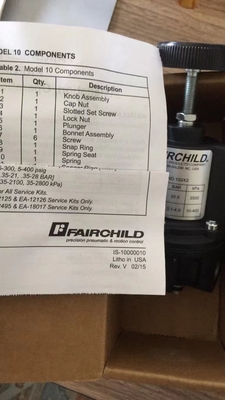 Modell Rotork Fairchild 10 Reihen-pneumatischer Präzisions-Regler für Fisher Valve Body Actuator