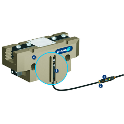 Elektronischer Magnetschalter MMS 22 Schunk für Industrierobotergreifer und Handgreifer