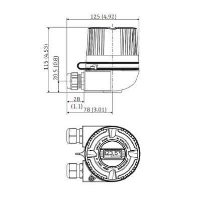 Temperaturgeber TMT72 TMT162 TMT142B TMT82 Endress Hauser ITEMP