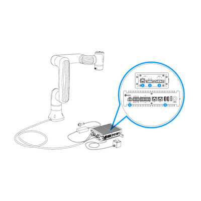 Roboter-Arm DOBOT NOVA Chinese Robot Arm Cobot mit Roboter-Greifer