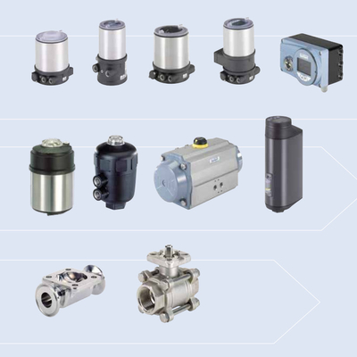 Pneumatischer Auslöser-Art 3004 20 Burkert zu elektrischem Dreh 100Nm