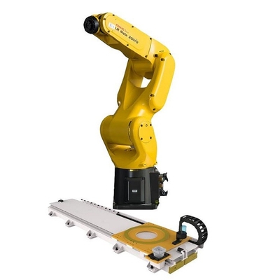 Behaut Palettierungsroboter-Arm LRMate-200iD 6 Fanuc Max Reach 717mm mit GBS-Roboter-Schiene