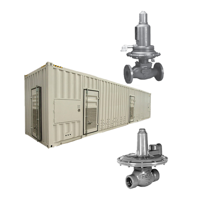 Fisher 133 Reihen-Mitteldruck-Regler-pneumatisches Gas-Druckminderventil