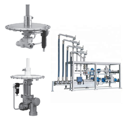 Heizgas-Druckregler FISCHER 95L Gas-Regler-Gleiter-Berg-Paket