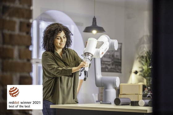 Flexibles und neues ABB GoFa CRB15000 Cobot mit Roboter-Greifer Onrobot RG6