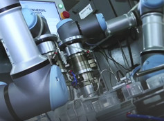 Kooperativer schweißender Roboter UR für 850mm Arm-Reichweite mit Robotiq-Roboter-Greifer