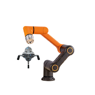 HCR-3A kooperativer Roboter-Arm mit Greifer Hanwha 6 des Visions-System-Onrobot Achse Cobot Palletizer