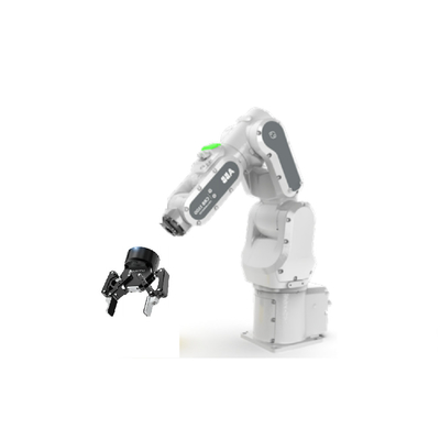 Roboter-Arm Cobot CRB1100 Achse ABB 6 mit RobotiQ-Roboter-Greifer für Montageroboter