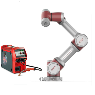 Flexibler Nutzlasten-Schweißens-Roboter-Arm JAKA 6 der Achsen-819mm Reichweiten-7kg mit Elektroschweißen-Maschine Tig MiG