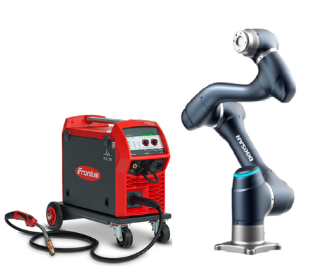 Nutzlast Doosan 20kg Roboter-Arm Cobot H2017 mit Elektroschweißen-Automaten Roboter Tig MiG