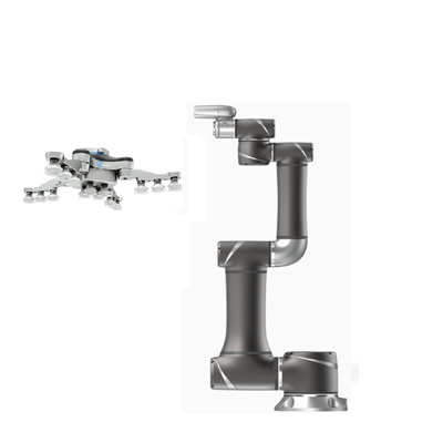 6 Roboterarm Achse Techman Cobot TM14 für das schraubende Sammeln, das mit elektrischem Roboter-Greifer setzt