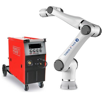 Mig-Schweißen Megmeet-Maschinen-kooperativer Roboter-Arm Hansrobot Elfin10-L