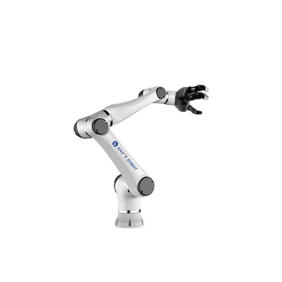 Kooperativer Roboter-Arm Hans E5 mit pneumatischem Greifer und Bahnnetz Onrobot