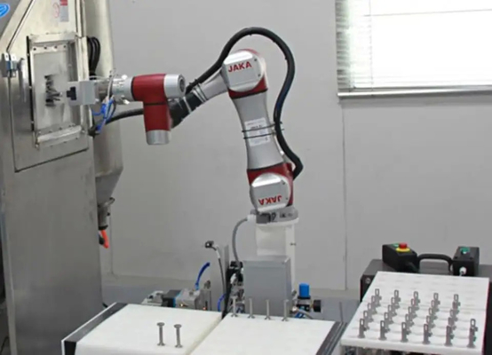 JAKA Zu 7 kooperative Achse Cobot des Roboter-Arm-6 mit elektrischer Art LEHZ SMCs Greifer-2-Finger