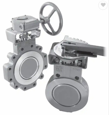 Doppeltes Exzenterschmetterlings-Regelventil mit elektrischer des Ventil-Stellwerk-und Filter-67CFSR Ausrichtung