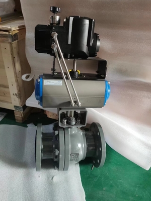 Elektrisches Regelventil mit des Ventil-Stellwerk-und Fairchild Fisher DVC6200 Volumen-Buhs explosionssicheren Wandler-TXI7800