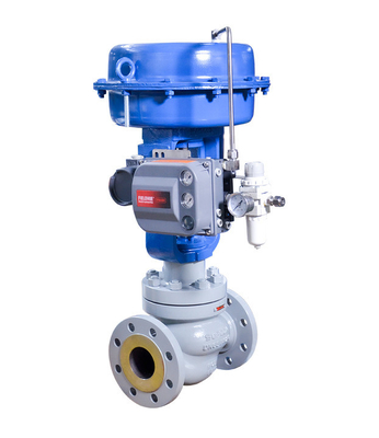 Chinesisches Regelventil mit Fisher Digital Valve Positioner DVC6200
