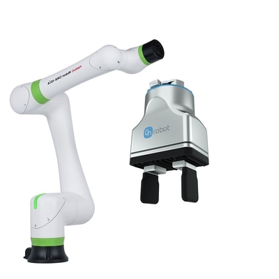 FANUC-Auswahl und -platz cobot CRX-10iA kooperativer Roboter mit onrobot RG2 RG6 Robotergreifer