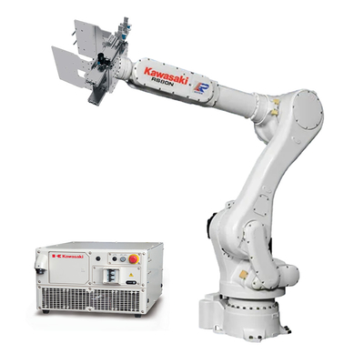 Achsen-Roboter-Arm RS080 Kawasakis 6 mit Greifer für die Behandlung des Palettierungsfütterungsstanzens