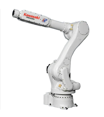 Achsen-Roboter-Arm RS080 Kawasakis 6 mit Greifer für die Behandlung des Palettierungsfütterungsstanzens