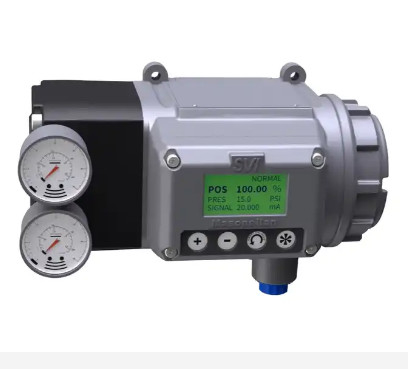 Regelventil mit Ventil-Stellwerk Masoneilan SVI3 Digital und Filter Fisher 67CFR