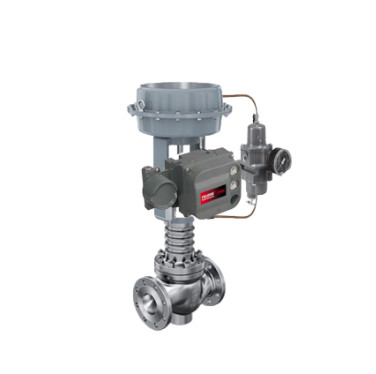 Einfache Operations-chinesisches Regelventil mit Fisher Digital Valve Positioner DVC6200