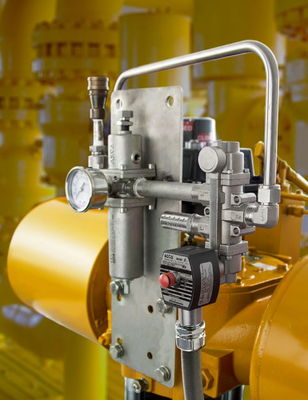 Komprimierte Hochdruck-5000 Magnetventil P/in CNG ASCO der Erdgas-Schankanlage-291 mit Masoneilan-Ventil