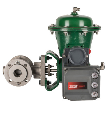 Einfache Operations-chinesisches Regelventil mit Fisher Digital Valve Positioner DVC6200