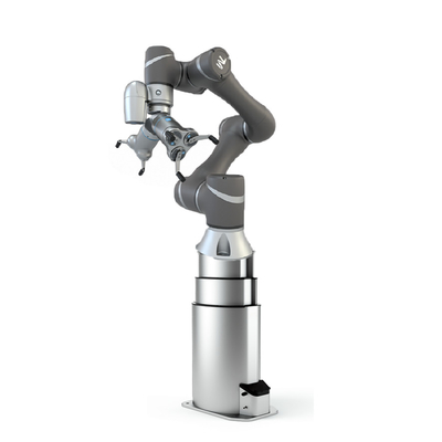 Kooperativer Roboter TM 12 Cobot mit Finger-Greifer-Visions-System Onrobot 3 und chinesische Kleie-anhebender Plattform
