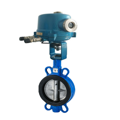 Chinesischer Aktor mit Keystone Butterfly Valve Abbildung 990 Ø 200 mm und ASME 125/150 AS 2129 Tabelle E PN 10/16 BST'E Flanschbefestigung