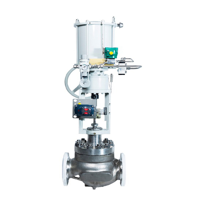 Chinesisches Regelventil mit pneumatischem Auslöser und Asco 8210G und Magnetventil Festo VUVS-L30