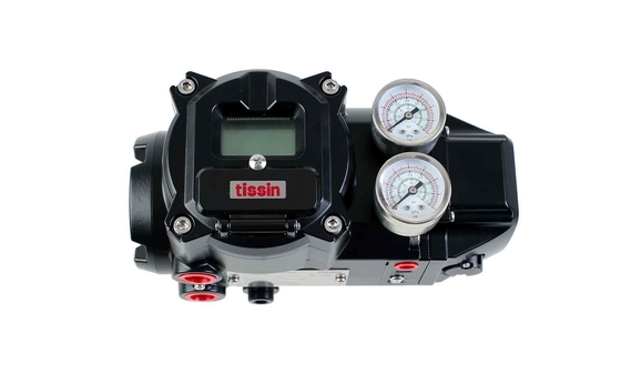 Ventil-Stellwerk Tissin TS900 Smart mit elektropneumatischem Ventil und Druckminderventil Fisher Fishers 67CFR