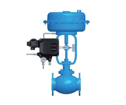Druckminderventil Tissin TS600R E-P Positioner With Chinese Chuan Yi Control Valve And Fisher 67CFR