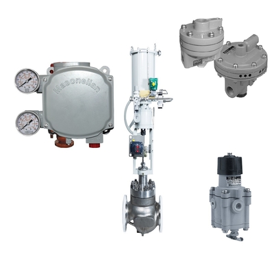 Des Ventil-Stellwerk-BR200 BR400 Filter-Regler Masoneilan SVI1000 Volumen-des Verstärker78-40 zur pneumatischen Steuerung Valve-2