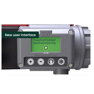 Ventil PositionerFisher 67CFR Masoneilan SVI3-21111212 filtern Volumen-Verstärker des Regler-BR400 für pneumatisches Regelventil