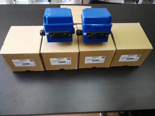 Regelventil mit Filter-Regler Fisher 67CFR und Ventil-Stellwerk Foxboro SRD991