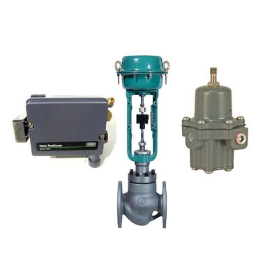 Pneumatisches Regelventil mit des Ventil-Stellwerk-und Filter-67CFR Regler Fisher 3661