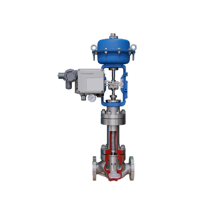 Ventil-Stellwerk Flowserve 3200MD mit des Regelventil-ASCO Filter-Regler des Magnetventil-67CFR