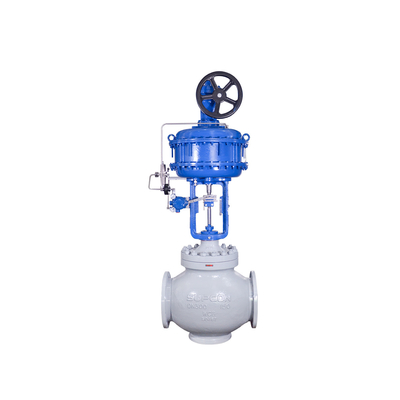 Regelventil mit des Ventil-Stellwerk-ASCO 551 Filter-Regler Flowserve 3200MD des Magnetventil-67CFR