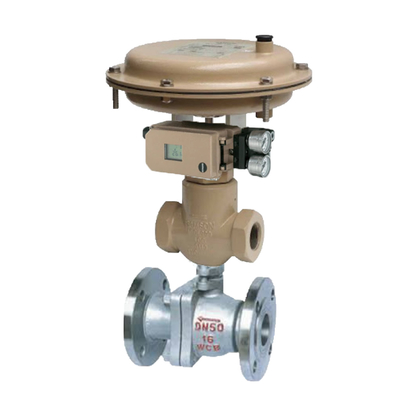 Chinesisches pneumatisches Steuerventil mit intelligentem Samson-Ventilpositionierer für hohe Temperaturen 3730-31000