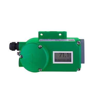 Chinesisches Markenregelventil mit FOXBORO SRD998 Ventilstellungsregler und pneumatischem Ventilantrieb