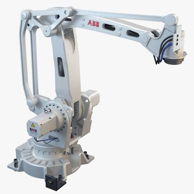 Roboterarm 4 Achsen ABB IRB 460-110/2.4 mit CNGBS-Robotergreifer für den automatisierten Palletierungsroboter