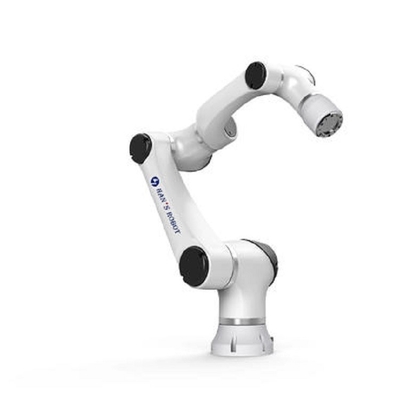 HAN'S E5 mit 5 kg Nutzlast als kollaborativer Roboter mit CNGBS Roboter-Gripper zum Laden und Entladen