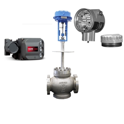 Bekanntes chinesisches Steuerventil mit Fisher DVC6200 Pneumatischem Ventil Positionierer