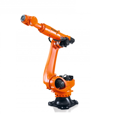 Industrieroboter KUKA KR 210 R2700-2 mit CNGBS Robotergriff von 6 Achsen Roboterarm für die Materialbearbeitung